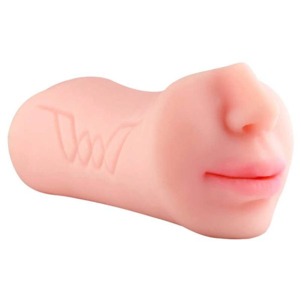 CG43 Three-in-one multifunctional male masturbator pure silicone real-life molded adult toy