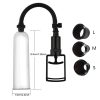 CG-34 Manual pull rod penis pump trainer for men with negative pressure vacuum stretch erection enlarger aircraft cup adult products - 图片 3