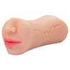 CG43 Three-in-one multifunctional male masturbator pure silicone real-life molded adult toy - 图片 3