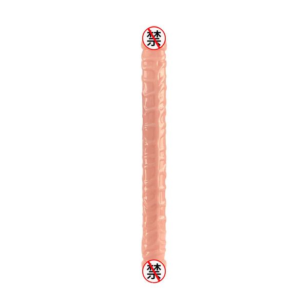 CG41 Female double-headed long anal plug LES lesbian masturbation device double faucet penis sex toys