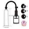 CG-34 Manual pull rod penis pump trainer for men with negative pressure vacuum stretch erection enlarger aircraft cup adult products - 图片 4