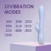 CG-7  New Adult Sex Toys Female Savage Rabbit Vibrator Rabbit Double Vibrating G-Spot Stimulation Masturbator - 图片 3
