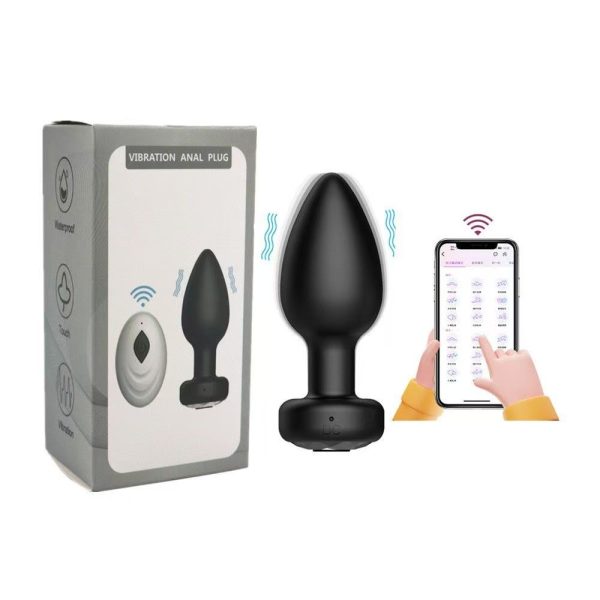 CG-12  10 Frequency Sex Products Charging Silver Diamond Vibration Masturbation Manufacturer Backyard Adult APPSM Male Anal Plug Female Remote Control
