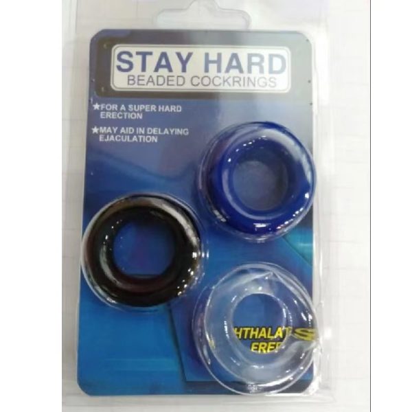 CG-17  With bead lock sperm ring penis ring crystal ring sex ring tricolor ring male adult utensils