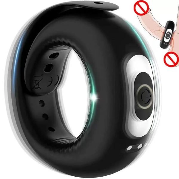 CG-21 Penis Ring Vibrator Vibrating Ring Delay Ejaculation Enlarge