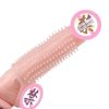 CG-25  Vibration wolf braces for men anti-detachment big head crystal lengthened thickened with thorns to touch sex adult sex products - 图片 3